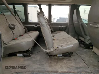 2008 Chevrolet Express Passenger with VIN 1GAHG39KX81194703, listed as a Copart auction lot 48727715 with 116,074 mi miles and Salvage title. Bid and sale history available at DreamBid. Image 11.