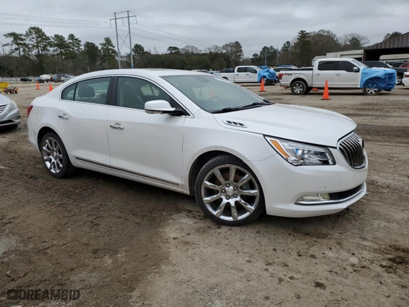 2015 Buick LaCrosse Premium I with VIN 1G4GD5G38FF143604, listed as a Copart auction lot 43588525 with 145,688 mi miles and Salvage Title. Bid and sale history available at carsss.com. Image 4.