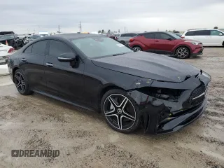 2023 Mercedes-Benz CLS with VIN W1K2J5KB4PA118662, listed as a Copart auction lot 88982655 with 11,622 mi miles and Salvage Title. Bid and sale history available at carsss.com. Image 4.