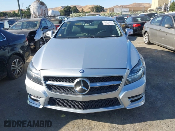 2014 Mercedes-Benz CLS 550 with VIN WDDLJ7DB0EA104042, listed as a IAAI auction lot 42643727 with 96,841 mi miles and . Bid and sale history available at DreamBid. Image 12.