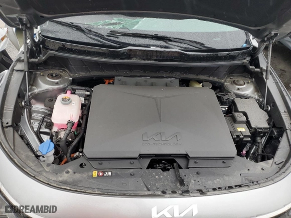 2023 Kia Niro EV Wind with VIN KNDCR3L10P5028225, listed as a Copart auction lot 66686833 with 893 mi miles and Salvage Title. Bid and sale history available at carsss.com. Image 11.