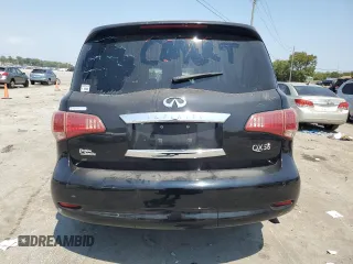 2011 Infiniti QX56 8-passenger with VIN JN8AZ2NC1B9300755, listed as a Copart auction lot 69016034 with 222,006 mi miles and Clean Title. Bid and sale history available at carsss.com. Image 6.