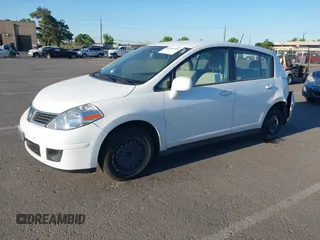 2009 Nissan Versa S with VIN 3N1BC13E99L436717, listed as a IAAI auction lot 42201306 with 51,460 mi miles and . Bid and sale history available at carsss.com. Image 2.
