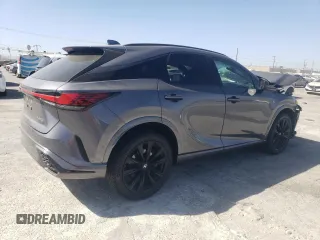 2023 Lexus RX with VIN 2T2BCMEA7PC009833, listed as a Copart auction lot 76818174 with 0 mi miles and Salvage Title. Bid and sale history available at carsss.com. Image 3.