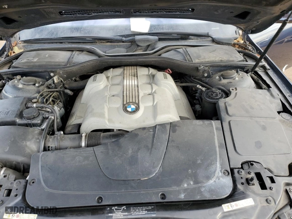2004 BMW 7 Series 745Li with VIN WBAGN63404DS45748, listed as a Copart auction lot 85823944 with 122,379 mi miles and Salvage Title. Bid and sale history available at carsss.com. Image 11.