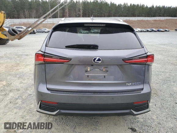 2021 Lexus NX with VIN JTJDJRDZXM2147400, listed as a Copart auction lot 86635704 with 49,624 mi miles and Salvage Title. Bid and sale history available at carsss.com. Image 6.