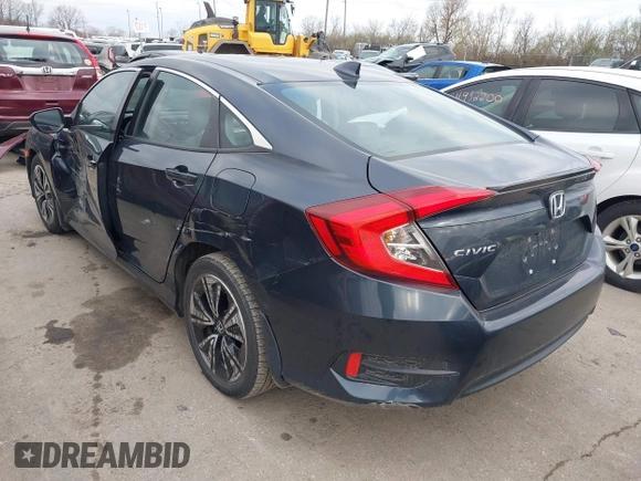 2016 Honda Civic Sedan EX-L with VIN 19XFC1F7XGE020155, listed as a IAAI auction lot 41916944 with 137,945 mi miles. Bid and sale history available at carsss.com. Image 3.