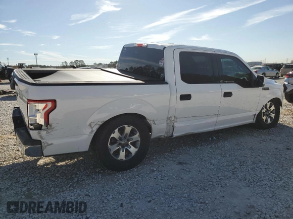 2015 Ford F-150 XLT with VIN 1FTEW1C82FKD88096, listed as a Copart auction lot 47642825 with 225,585 mi miles and Salvage Title. Bid and sale history available at carsss.com. Image 3.