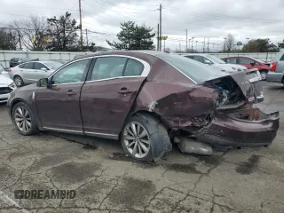 2010 Lincoln MKS with VIN 1LNHL9DR4AG605716, listed as a Copart auction lot 49903275 with 162,596 mi miles and Salvage Title. Bid and sale history available at DreamBid. Image 2.