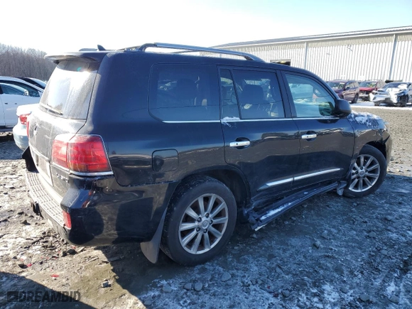 2011 Lexus LX 570 with VIN JTJHY7AXXB4056651, listed as a Copart auction lot 42710585 with 0 mi miles and Clean Title. Bid and sale history available at carsss.com. Image 3.