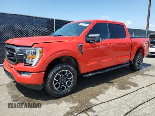 2023 Ford F-150 XL with VIN 1FTEW1EP2PKD37574, listed as a Copart auction lot 64080675 with 11,162 mi miles and Clean title. Bid and sale history available at DreamBid. Image 1.