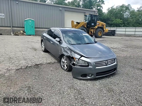 2014 Nissan Maxima SV with VIN 1N4AA5AP6EC912167, listed as a Copart auction lot 61301315 with 124,373 mi miles and Salvage title. Bid and sale history available at DreamBid. Image 13.