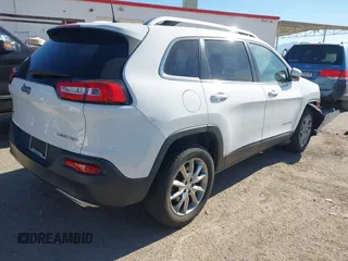 2017 Jeep Cherokee Limited with VIN 1C4PJMDS6HD228166, listed as a IAAI auction lot 41880001 with 66,330 mi miles and . Bid and sale history available at DreamBid. Image 4.