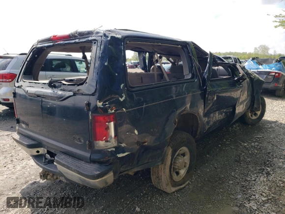 2000 Ford Excursion XLT z VIN 1FMNU41S8YEC60691, wystawiony jako Copart lot #55406265 z przebiegiem Nie podano mil oraz Szkoda całkowita • Salvage title. Historia ofert i sprzedaży dostępna na DreamBid. Obrazek 3.