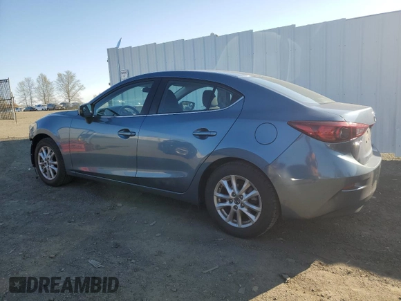 2016 Mazda 3 i Sport with VIN JM1BM1U72G1314831, listed as a Copart auction lot 53590235 with 100,547 mi miles and Salvage Title. Bid and sale history available at DreamBid. Image 2.