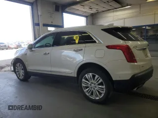 2017 Cadillac XT5 Premium Luxury AWD with VIN 1GYKNERS8HZ182429, listed as a Copart auction lot 53484205 with 133,859 mi miles and Salvage Title. Bid and sale history available at carsss.com. Image 2.