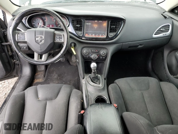 2013 Dodge Dart SXT with VIN 1C3CDFBH3DD318771, listed as a Copart auction lot 51338225 with 64,667 mi miles and Salvage Title. Bid and sale history available at carsss.com. Image 8.