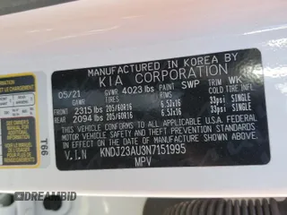 2022 Kia Soul LX with VIN KNDJ23AU3N7151995, listed as a Copart auction lot 86363844 with 61,488 mi miles and Salvage Title. Bid and sale history available at DreamBid. Image 14.