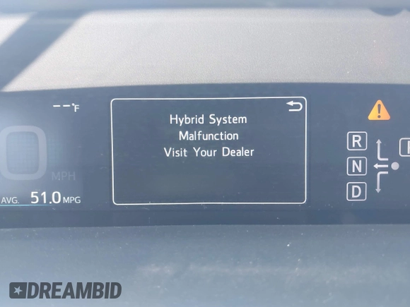 2017 Toyota Prius Two with VIN JTDKBRFU7H3574039, listed as a IAAI auction lot 42410071 with 101,080 mi miles and . Bid and sale history available at DreamBid. Image 18.
