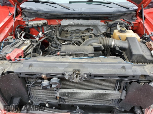 2011 Ford F-150 XL with VIN 1FTFW1EF6BFA36755, listed as a Copart auction lot 58544405 with 144,436 mi miles and Salvage title. Bid and sale history available at DreamBid. Image 11.