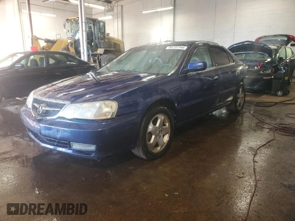 2002 Acura TL Type S w/Navigation with VIN 19UUA56902A059534, listed as a Copart auction lot 84731144 with 220,743 mi miles and Salvage Title. Bid and sale history available at carsss.com. Image 1.