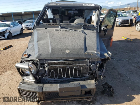 2013 Mercedes-Benz G-Class AMG G 63 with VIN WDCYC7DF9DX206443, listed as a Copart auction lot 59352504 with 0 mi miles and Salvage Title. Bid and sale history available at carsss.com. Image 5.