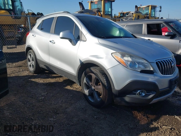 2013 Buick Encore Convenience with VIN KL4CJBSB3DB154050, listed as a IAAI auction lot 41967718 with 137,578 mi miles. Bid and sale history available at carsss.com. Image 1.