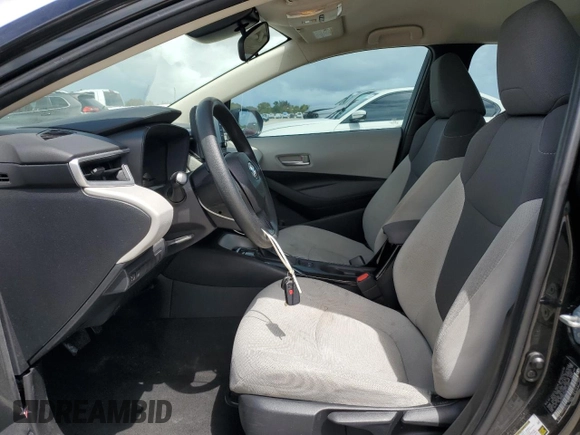 2021 Toyota Corolla L with VIN 5YFDPMAE8MP173002, listed as a Copart auction lot 52518125 with 132,609 mi miles and Salvage Title. Bid and sale history available at DreamBid. Image 7.
