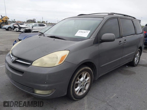 2004 Toyota Sienna XLE with VIN 5TDZA22C24S144398, listed as a IAAI auction lot 42065877 with 187,911 mi miles and . Bid and sale history available at DreamBid. Image 2.