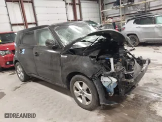 2019 Kia Soul with VIN KNDJN2A20K7664889, listed as a IAAI auction lot 41524345 with 1 mi miles. Bid and sale history available at carsss.com. Image 1.