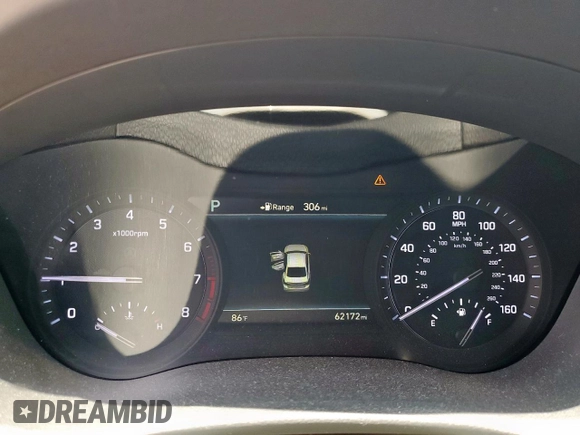2018 Genesis G80 Sport with VIN KMHGN4JB9JU232870, listed as a Copart auction lot 57445915 with 62,172 mi miles and Salvage title. Bid and sale history available at DreamBid. Image 9.