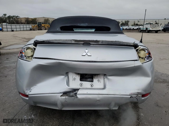 2007 Mitsubishi Eclipse GS with VIN 4A3AL25F97E034470, listed as a Copart auction lot 42193445 with 244113 miles and Salvage Title. Bid and sale history available at carsss.com. Image 6.