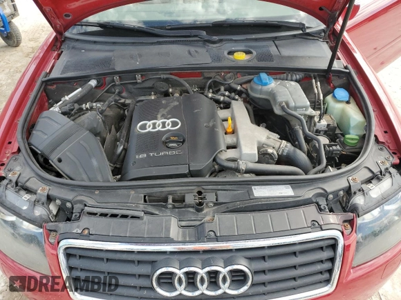 2003 Audi A4 1.8T with VIN WAUAC48H93K017897, listed as a Copart auction lot 75279164 with 177,501 mi miles and Salvage Title. Bid and sale history available at carsss.com. Image 11.