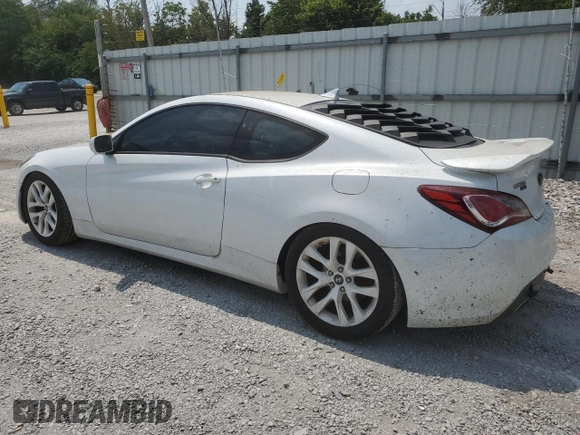 2013 Hyundai Genesis Coupe 2.0T with VIN KMHHT6KD9DU109502, listed as a Copart auction lot 65633444 with 98,387 mi miles and Salvage title. Bid and sale history available at DreamBid. Image 2.