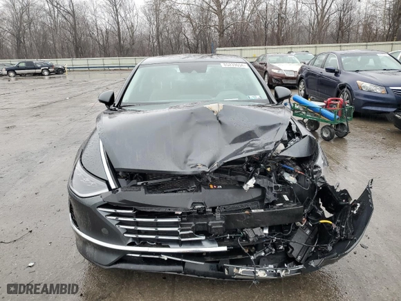 2022 Hyundai Sonata Hybrid Limited with VIN KMHL54JJ1NA044678, listed as a Copart auction lot 85239654 with 57,725 mi miles and Salvage Title. Bid and sale history available at carsss.com. Image 5.