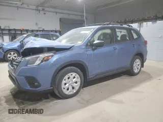 2022 Subaru Forester with VIN JF2SKACC8NH437057, listed as a Copart auction lot 86872994 with Not provided miles and Salvage title. Bid and sale history available at DreamBid. Image 1.