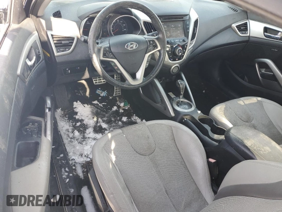 2012 Hyundai Veloster w/Gray Int with VIN KMHTC6AD1CU053050, listed as a Copart auction lot 44810925 with 152,962 mi miles and Clean title. Bid and sale history available at DreamBid. Image 8.