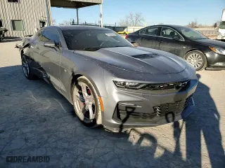 2021 Chevrolet Camaro 2SS with VIN 1G1FH1R75M0135787, listed as a Copart auction lot 47257455 with 16,918 mi miles and Salvage Title. Bid and sale history available at carsss.com. Image 11.