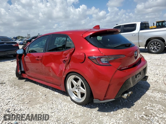 2021 Toyota Corolla Hatchback SE with VIN JTNB4MBE8M3139743, listed as a Copart auction lot 51180165 with 29,541 mi miles and Non Repairable. Bid and sale history available at carsss.com. Image 2.