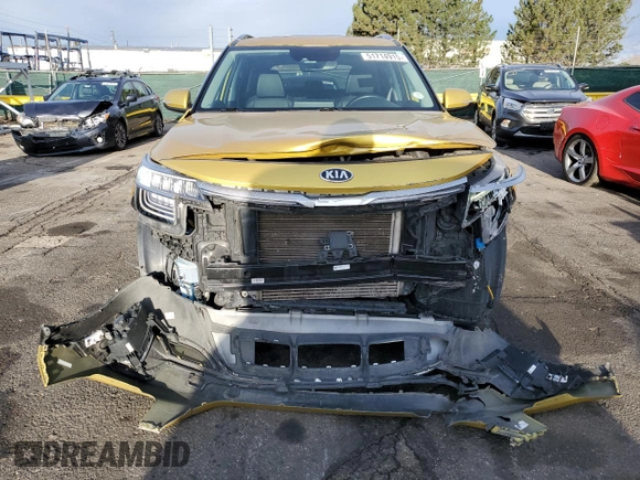 2021 Kia Seltos SX with VIN KNDETCA22M7178648, listed as a Copart auction lot 51714915 with 59,138 mi miles and Salvage Title. Bid and sale history available at carsss.com. Image 5.