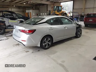 2021 Nissan Sentra SV with VIN 3N1AB8CV4MY233303, listed as a IAAI auction lot 41935664 with 25,878 mi miles and . Bid and sale history available at DreamBid. Image 4.