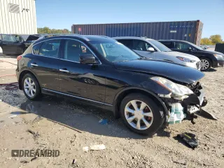 2010 Infiniti EX Journey with VIN JN1AJ0HR1AM757166, listed as a Copart auction lot 75245194 with 123,823 mi miles and Non Repairable. Bid and sale history available at DreamBid. Image 4.
