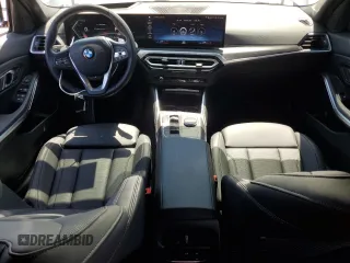 2023 BMW 3 Series 330i xDrive with VIN 3MW89FF00P8D34979, listed as a Copart auction lot 52625655 with 17,031 mi miles and Salvage Title. Bid and sale history available at carsss.com. Image 8.