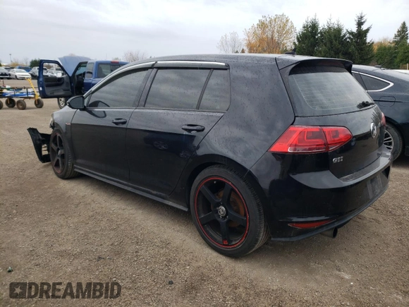 2015 Volkswagen Golf GTI S with VIN 3VW5T7AU1FM004553, listed as a Copart auction lot 79200464 with 318,806 mi miles and Salvage Title. Bid and sale history available at carsss.com. Image 2.