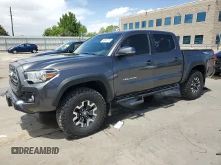 2017 Toyota Tacoma SR5 z VIN 3TMCZ5AN6HM060416, wystawiony jako Copart lot #56697175 z przebiegiem 120 029 mil mil oraz Szkoda całkowita • Salvage title. Historia ofert i sprzedaży dostępna na DreamBid. Obrazek 1.