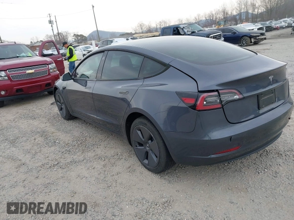 2023 Tesla Model 3 with VIN 5YJ3E1EA5PF474382, listed as a IAAI auction lot 41764268 with 31,040 mi miles and . Bid and sale history available at DreamBid. Image 3.