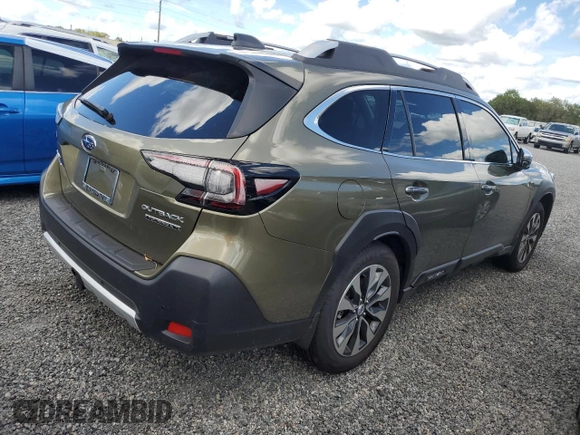 2025 Subaru Outback Touring XT with VIN 4S4BTGPD7S3100031, listed as a Copart auction lot 73729344 with 0 mi miles and Non Repairable. Bid and sale history available at carsss.com. Image 3.