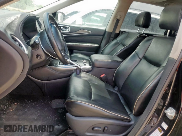 2019 Infiniti QX60 Pure with VIN 5N1DL0MM5KC521508, listed as a Copart auction lot 62563265 with 136,331 mi miles and Clean title. Bid and sale history available at DreamBid. Image 7.