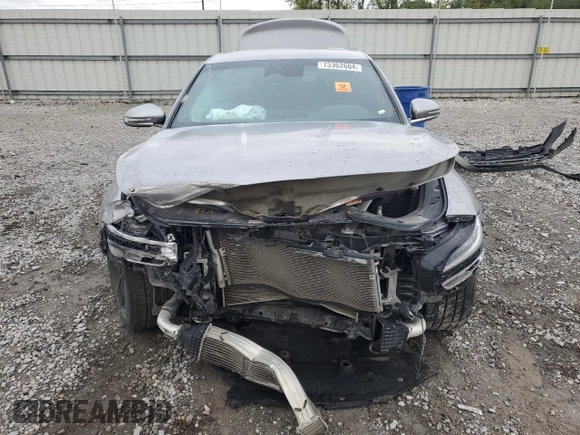 2022 Genesis G70 2.0T with VIN KMTG34TA2NU093249, listed as a Copart auction lot 73362604 with 55,844 mi miles and Salvage Title. Bid and sale history available at carsss.com. Image 5.