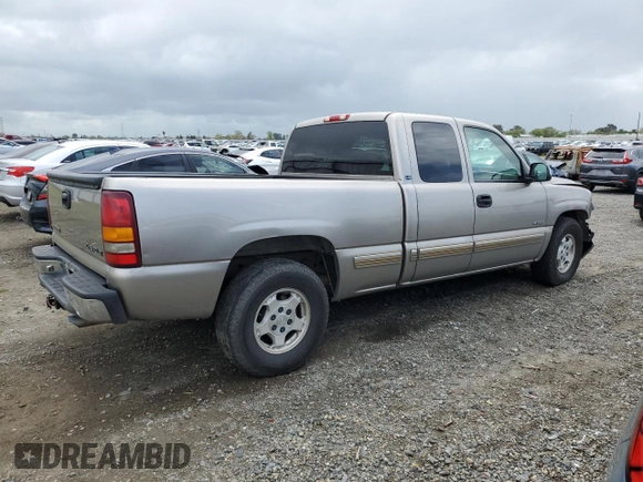 2001 Chevrolet Silverado 1500 LS with VIN 1GCEC19V01Z147398, listed as a Copart auction lot 50760265 with 279,535 mi miles and Salvage Title. Bid and sale history available at DreamBid. Image 3.